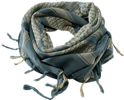 Платок-арафатка-шемаг-куфия Brandit, цвет petrol-khaki