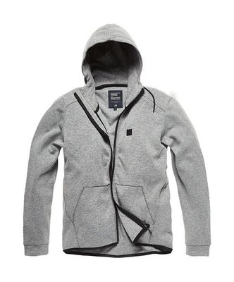 Толстовка с капюшоном Albury Vintage Industries, Charcoal