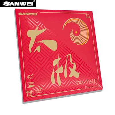 Накладка на ракетку Sanwei TAIJI PLUS 2023-RED/BLACK