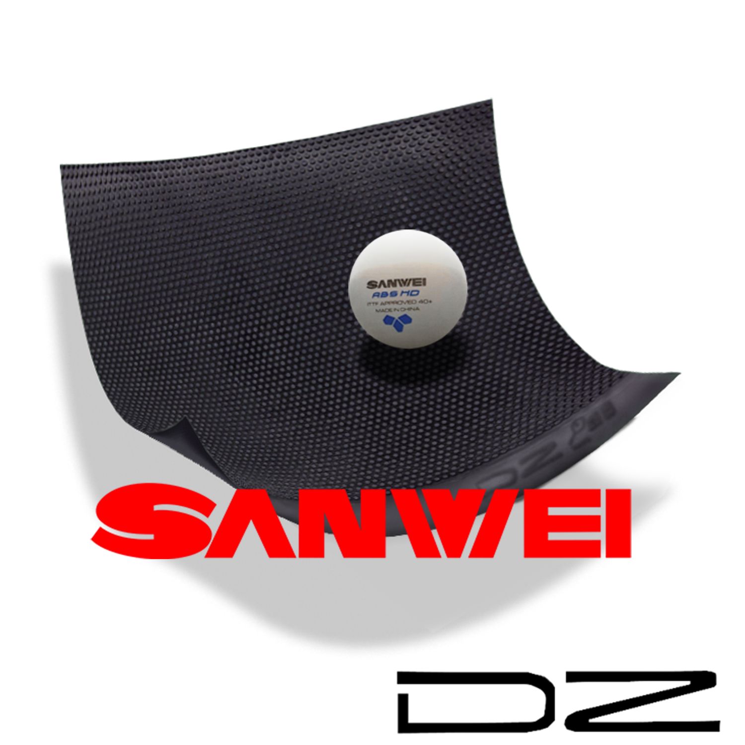 Накладка для настольного тенниса длинные шипы SANWEI Dizzy
