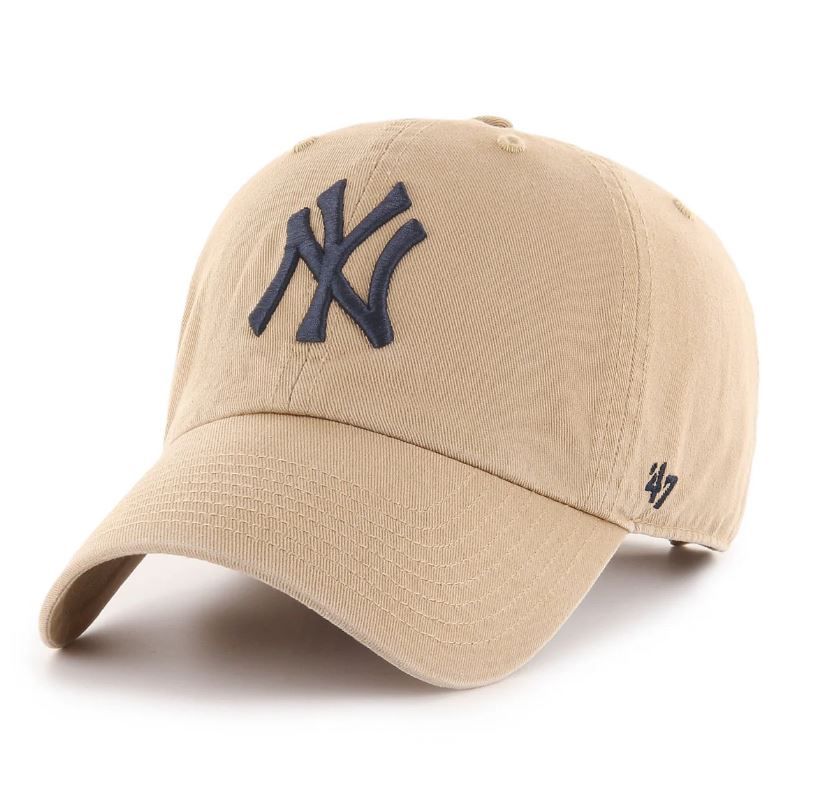 Бейсболка New York Yankees Khaki 47 Brand