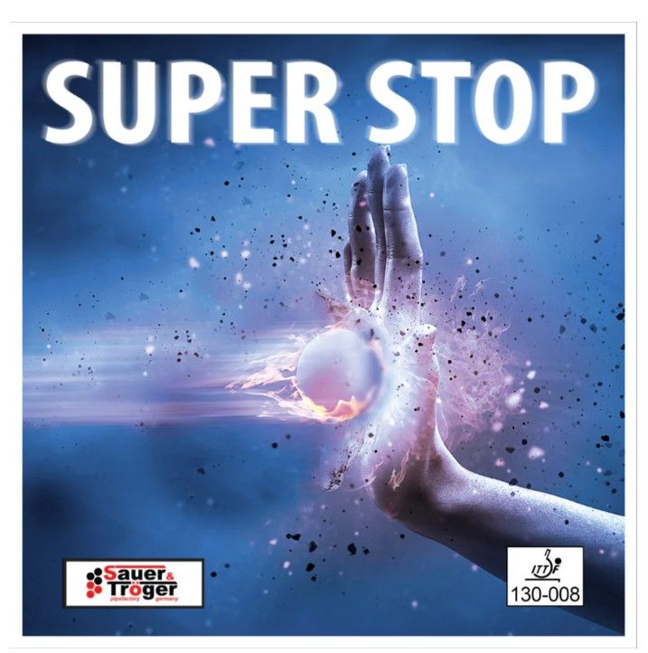 Накладка для настольного тенниса антиспин SUPER STOP Sauer &amp; Tröger