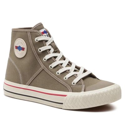 Мужские ботинки/кеды высокие "Palla Louvel" Palladium  Dusky Green Palladium