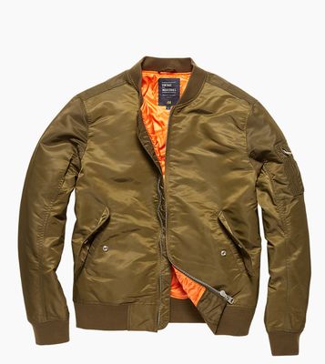 Мужская демисезонная  куртка-бомбер Welder Jacket  Vintage Industries