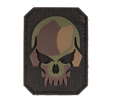 Патч/шеврон 3D SKULL PVC M.KLETT SM TARN Mil-Tec