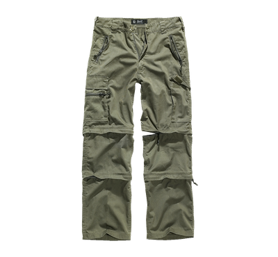 Мужские легкие треккинговые брюки 3 в 1 Savannah Brandit, Olive