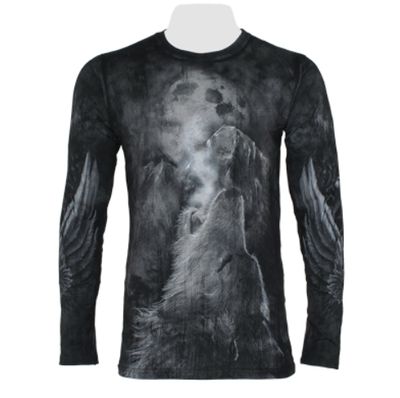 Футболка двусторонняя с длинными рукавами  Волчья стужа  Krasar