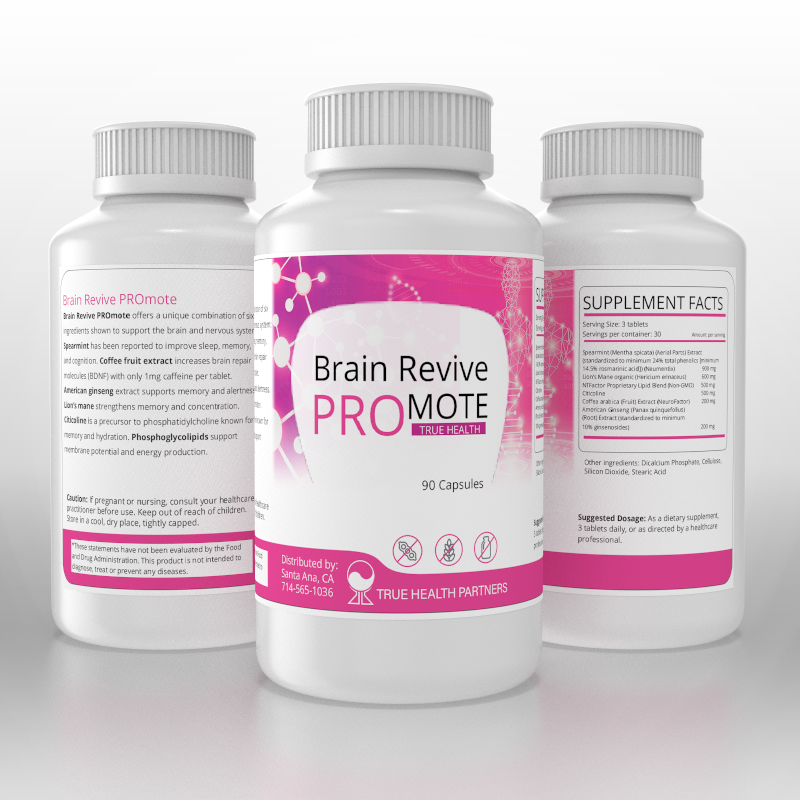 Brain Revive PROmote TRUE HEALTH