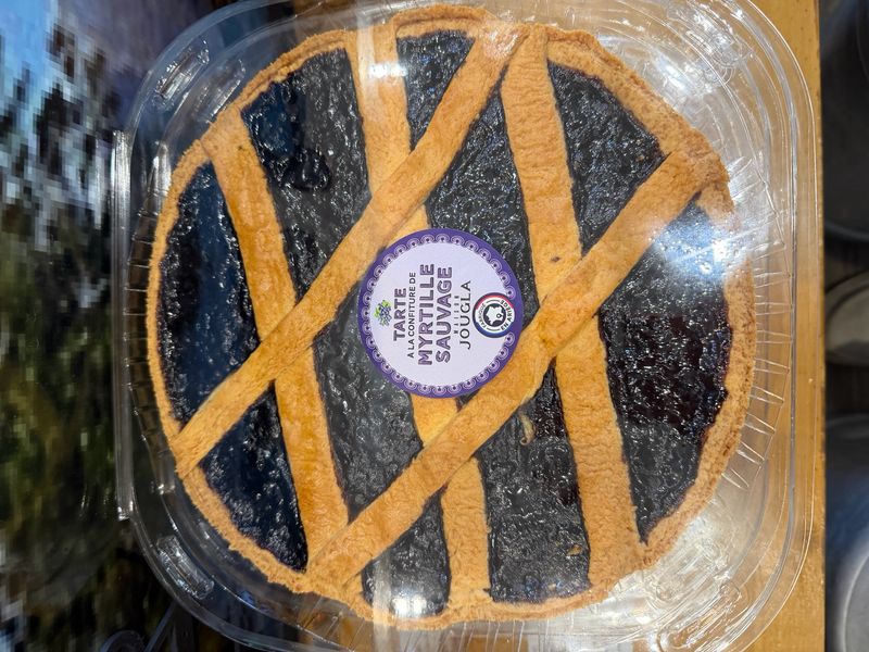 Tarte myrtilles sauvages 