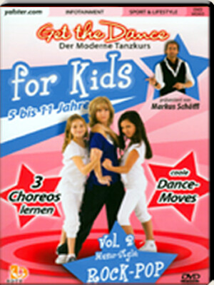 DVD GET THE DANCE FOR KIDS ROCK POP