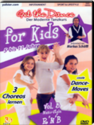 DVD GET THE DANCE FOR KIDS R'N'B