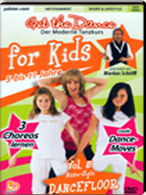 DVD GET THE DANCE FOR KIDS DANCEFLOOR