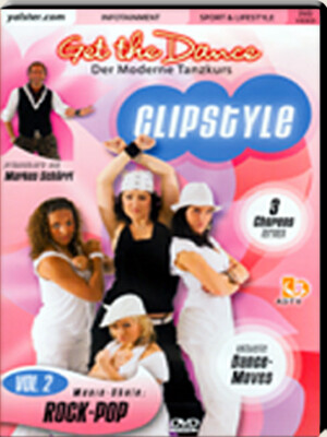 DVD GET THE DANCE CLIPSTYLE ROCK POP