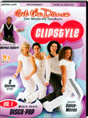 DVD GET THE DANCE CLIPSTYLE DISCO POP