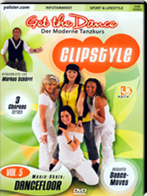 DVD GET THE DANCE CLIPSTYLE DANCEFLOOR