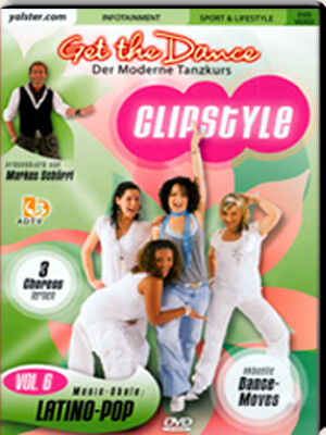 DVD GET THE DANCE CLIPSTYLE LATINO POP