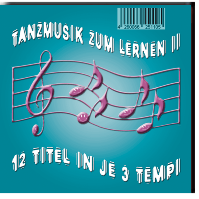 CD TANZMUSIK ZUM LERNEN TEIL 2