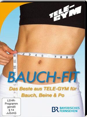 DVD TELEGYM BAUCH-FIT FÜR BAUCH, BEINE, PO