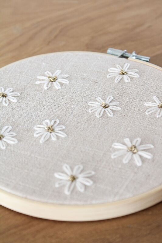 Broderie marguerites