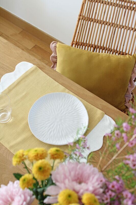 Set wavy jaune