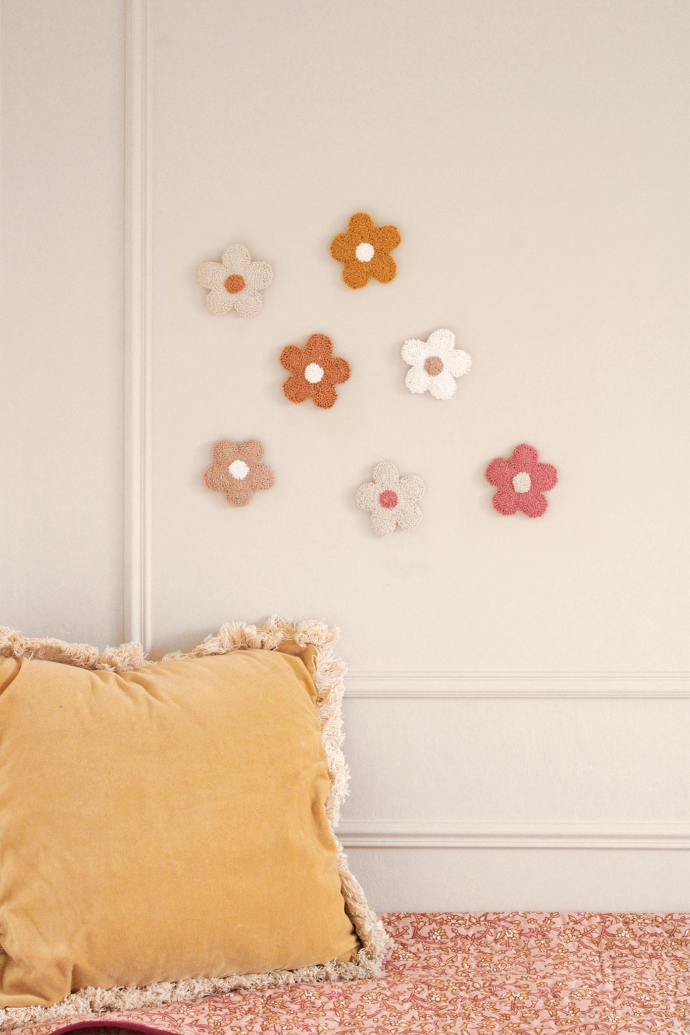 Fleur murale personnalisable