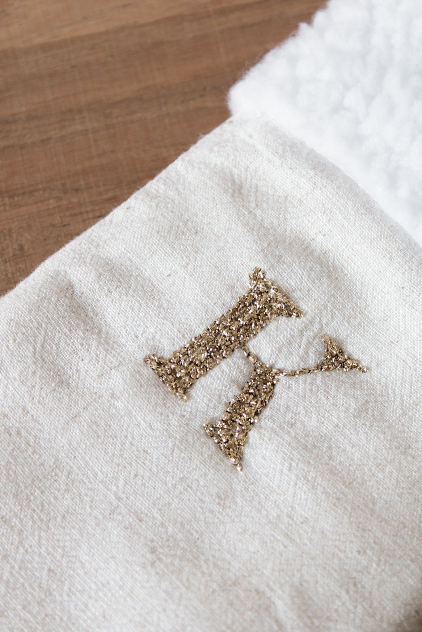 Chaussette de Noël personnalisée