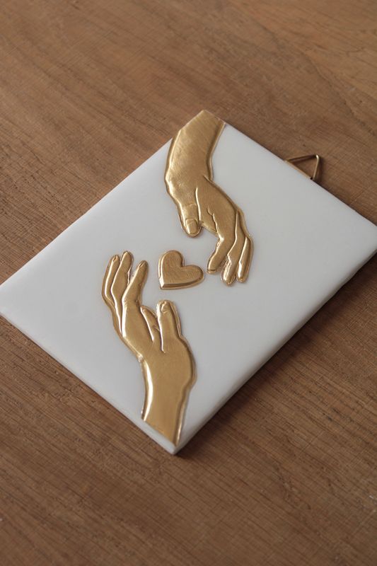 Bijou mural don d'amour