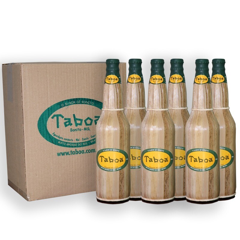 Kit 06 un 600ml Fibra de Taboa