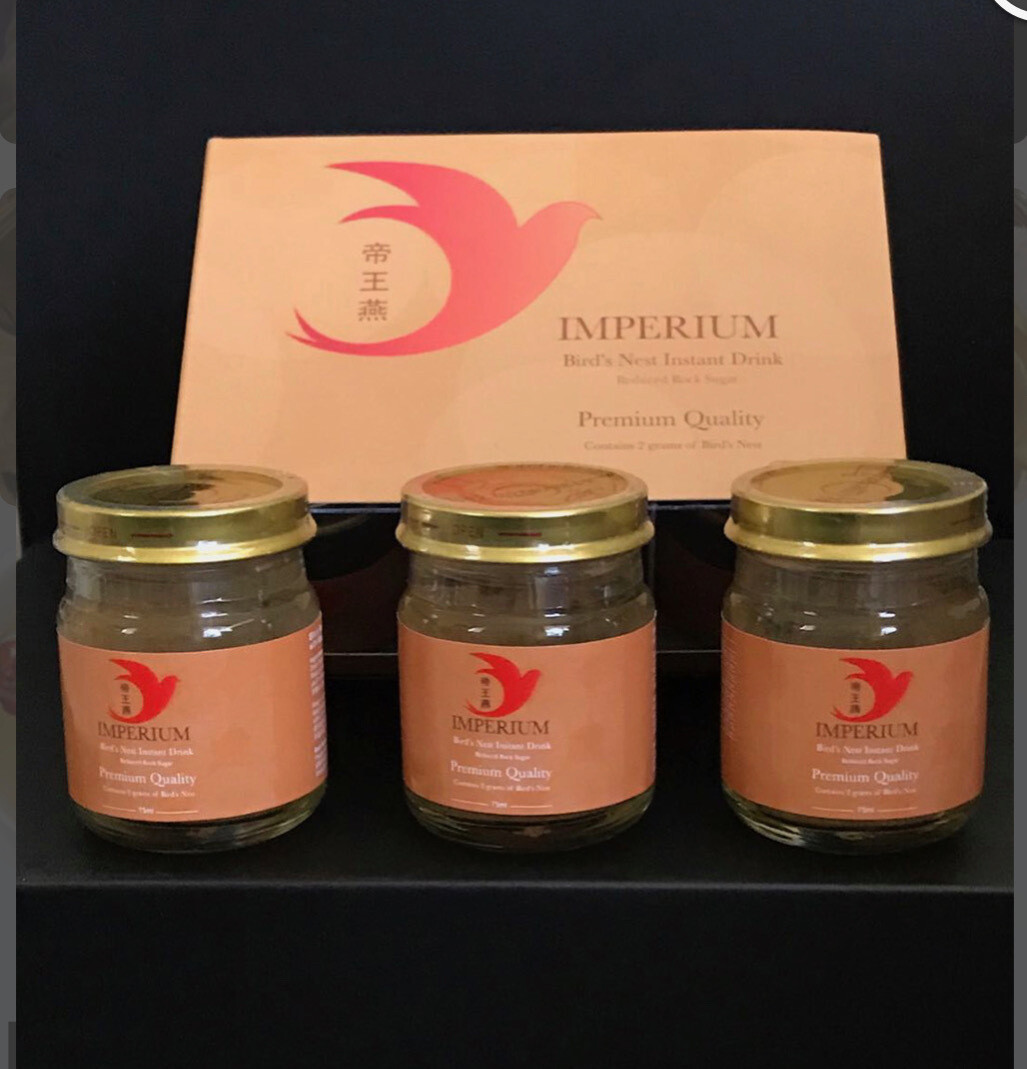 Imperium Bird&#39;s Nest Instant Drink (Reduced Sugar）帝王燕即食较低糖燕窝饮