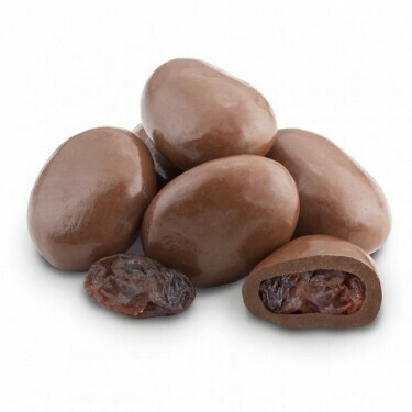 Raisins Covered in Milk Chocolate (8 oz)