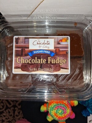 SUGAR FREE Chocolate Fudge (12 oz)