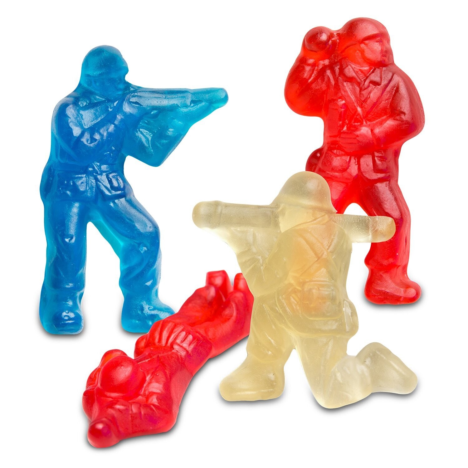 Red, White & Blue Gummi Military Heroes