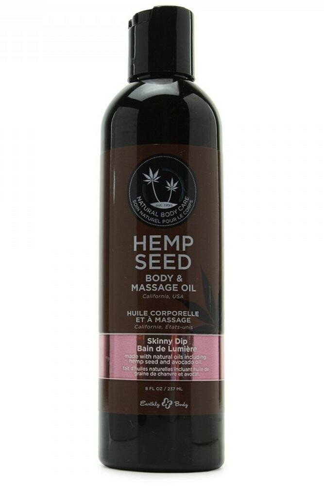 Hemp Seed Massage Oil in Skinny Dip