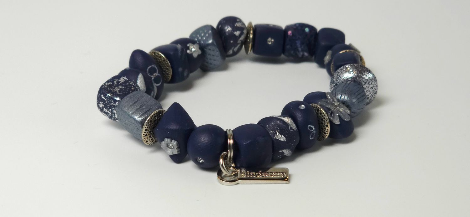 Navy and Silver Little Debbie