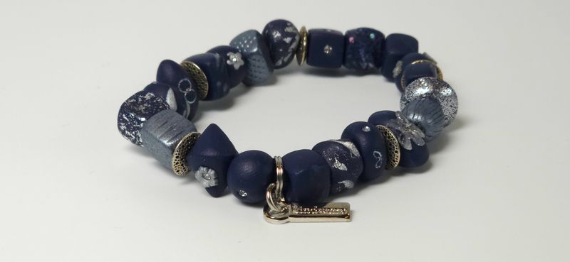 Navy and Silver Little Debbie