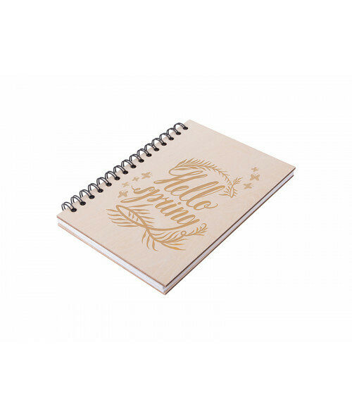 Spiral Plywood Notebook
