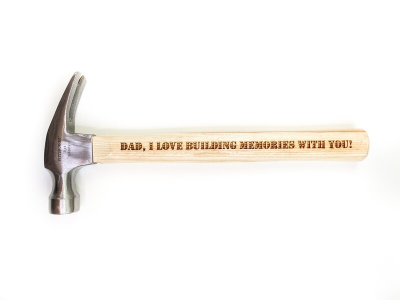 Father's Day Engraved Hammer