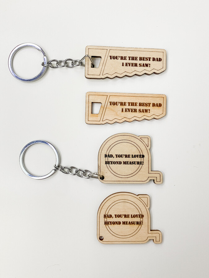 Dad Keychain