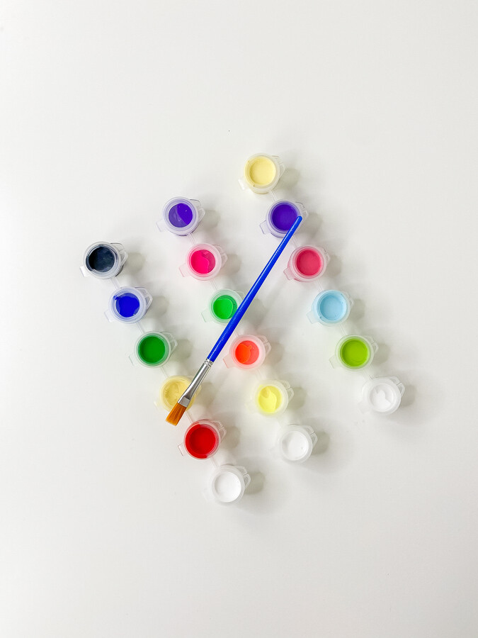 Paint and Paint Brush