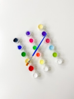 Paint and Paint Brush