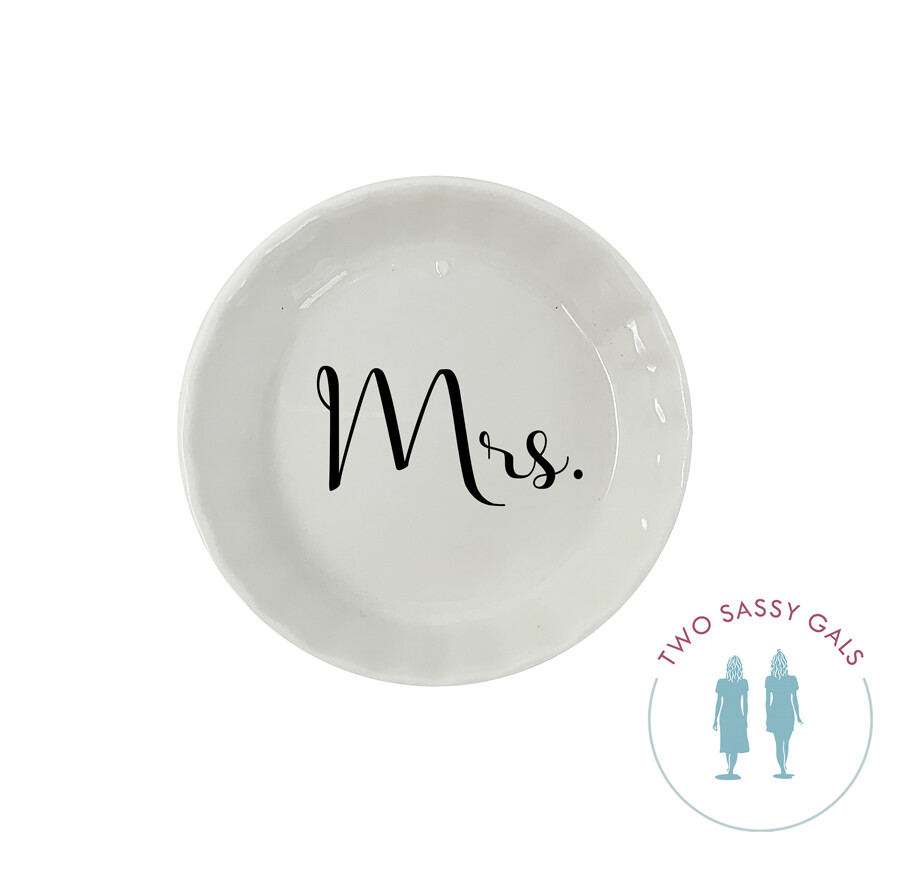 Ring Dishes, Shape: Round