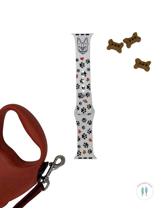 Engraved Watch Bands - Dog Breeds
