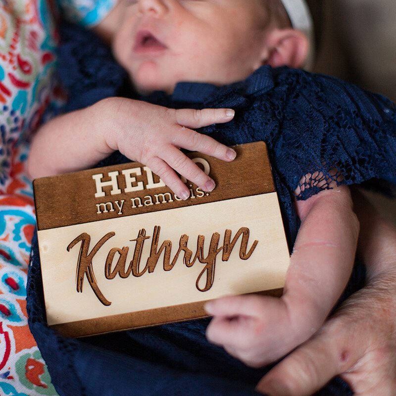 Baby Tag Name Tag