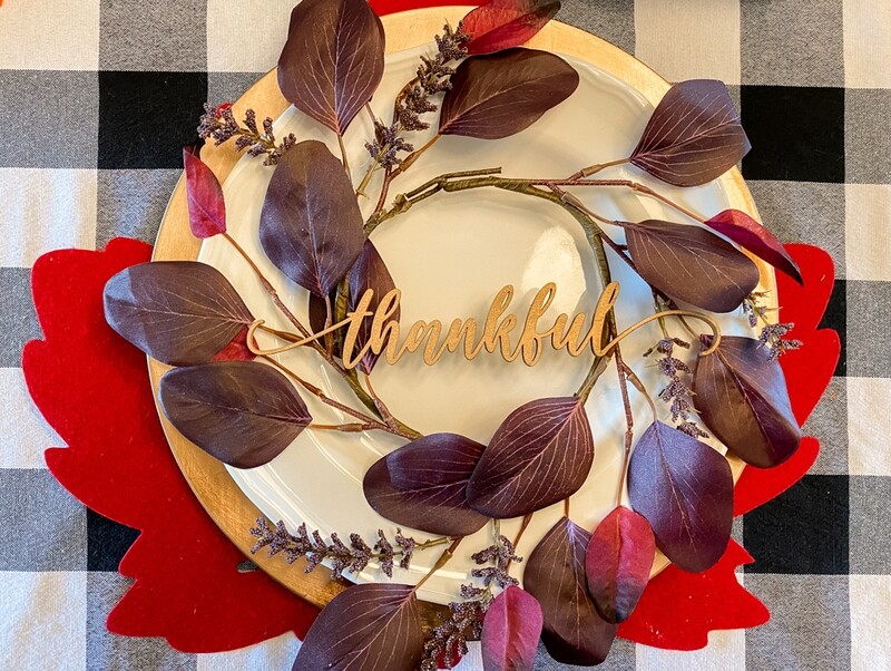 Fall Table Settings
