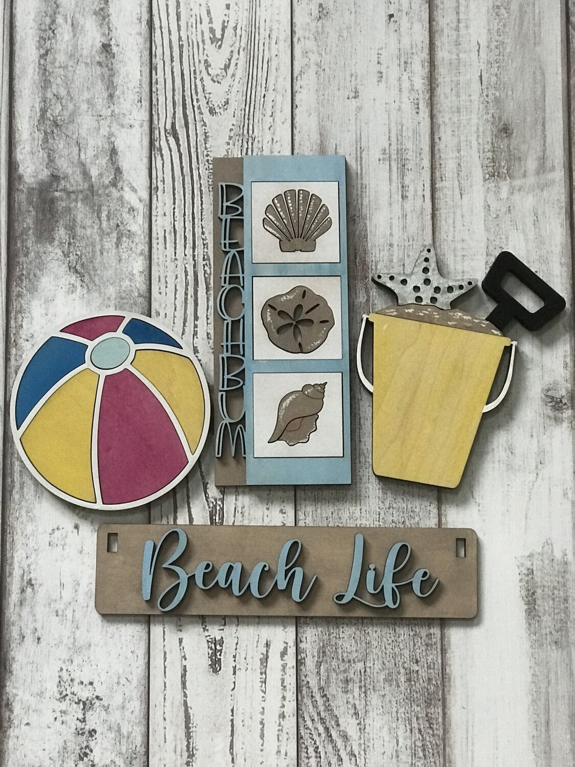 Beach Life interchangeable Add-on's for Wagon Shelf Sitter