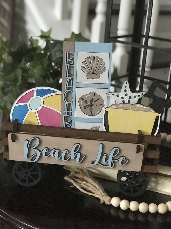 Beach Life interchangeable Add-on's for Wagon Shelf Sitter