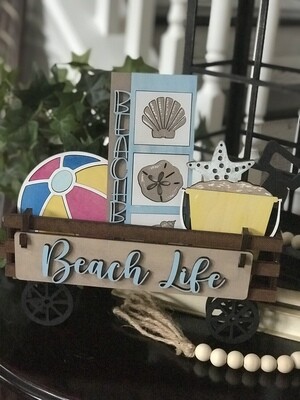 Beach Life interchangeable Add-on's for Wagon Shelf Sitter