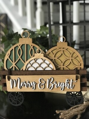 Merry & Bright interchangeable Add-on's for Wagon Shelf Sitter