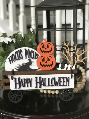 Halloween Witch interchangeable Add-on's for Wagon Shelf Sitter