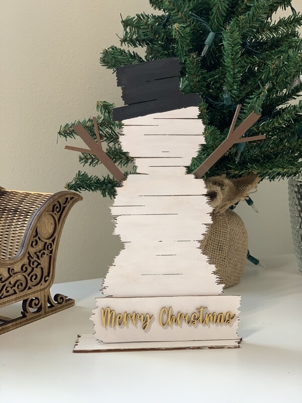 Snowman Table Sitter